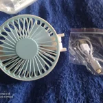 1Pcs Portable Fans Handheld USB Rechargeable Fan Mini Desktop Air Cooler Outdoor Fan Cooling Travel Hand Fans photo review