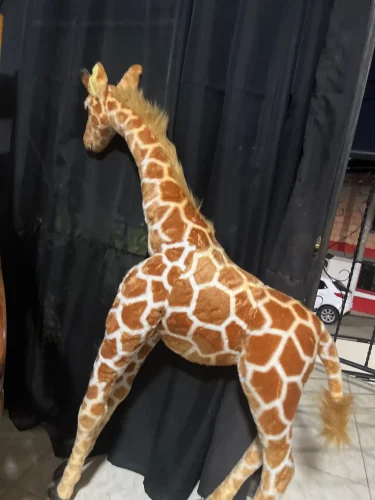 Huge Real Life Giraffe Plush Toys Cute Stuffed Animal Dolls Soft Simulation Giraffe Doll Birthday Gift Kids Toy Bedroom Decor photo review