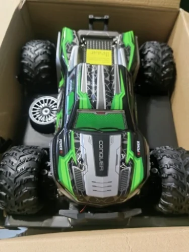 2024 New 1:16 Scale Large RC Cars 50km/h High Speed RC Cars Toys for Boys Remote Control Car 2.4G 4WD Off Road Monster Truck photo review