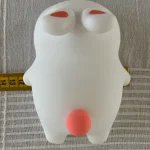 1pc Cute Rabbit-shaped USB Rechargeable Silicone Night Light for Bedroom - Eye Protection Sleep Bedside Lamp Desk Lighting photo review