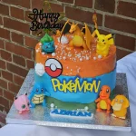 13Pcs/set Pokemon Cake Topper Anime Figure Pikachu Party Happy Birthday Pokemon Cake Decoration Supplies Ornaments Boy Kids Gift photo review