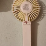 1Pcs Portable Fans Handheld USB Rechargeable Fan Mini Desktop Air Cooler Outdoor Fan Cooling Travel Hand Fans photo review