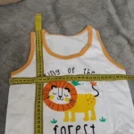 2PCS Children Clothing Vest Suit Children's Sets Summer Cotton T-Shirts Shorts Boys Girls Sleeveless Kids Clothes for baby photo review