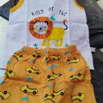 2PCS Children Clothing Vest Suit Children's Sets Summer Cotton T-Shirts Shorts Boys Girls Sleeveless Kids Clothes for baby photo review