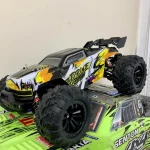 1:16 70KM/H 4WD RC Car With Led Lights 2.4G Radio High Speed Brushless Motor Remote Control Off-Road Cars for Children toys photo review