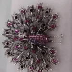 Women's Rhinestone Peacock Bird Brooches Unisex Animal Pins Multicolor Casual Party Accessories Gifts photo review