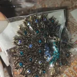 Women's Rhinestone Peacock Bird Brooches Unisex Animal Pins Multicolor Casual Party Accessories Gifts photo review