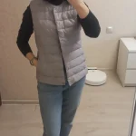 2023 New Women Sleeveless Puffer Jacket Spring Winter Female 90% White Duck Down Ultra Lightweight Packable Warm Down Liner Vest photo review