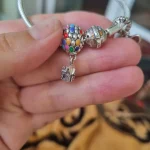 Hot Sale 925 Silver Chameleon Firefly Charm Fits Original Pandora Charm Bracelet Silver 925 Charm Beads DIY Boutique Jewelry photo review