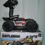 2024 New 1:16 Scale Large RC Cars 50km/h High Speed RC Cars Toys for Boys Remote Control Car 2.4G 4WD Off Road Monster Truck photo review