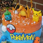 13Pcs/set Pokemon Cake Topper Anime Figure Pikachu Party Happy Birthday Pokemon Cake Decoration Supplies Ornaments Boy Kids Gift photo review