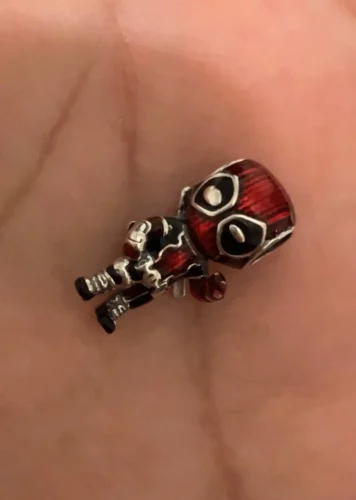 NEW Marvel Wolverine Charm Beads Fit Pandora 925 Original Bracelet Women Jewelry 925 Silver Marvel Deadpool Charm 2024 Hot sale photo review