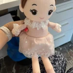 40-90cm Kawaii Plush Girl Dolls with Lace Clothes Soft Stuffed Dolls Lovely Plush Toys Girl Toys Kids Birthday Valentine Gift photo review