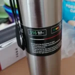 1L Thermal Water Bottle Keep Cold and Hot Water Bottle Thermos for Water Tea Coffee Vacuum Flasks Stainless Steel Thermos Bottle photo review