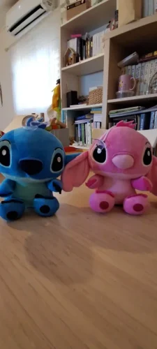 20cm Original Plush Stitch Baby Movie Cartoon Model Doll Children Action Figures Stuffed Toys Pendant Gifts photo review