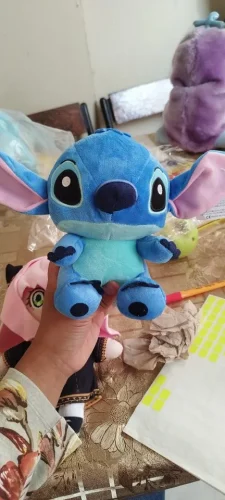 20cm Original Plush Stitch Baby Movie Cartoon Model Doll Children Action Figures Stuffed Toys Pendant Gifts photo review