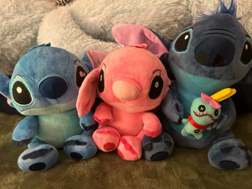 20cm Original Plush Stitch Baby Movie Cartoon Model Doll Children Action Figures Stuffed Toys Pendant Gifts photo review