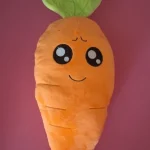 45-110cm Cartoon Plant Smile Carrot Plush toy Cute Simulation Vegetable Carrot Pillow Dolls Stuffed Soft Toys for Children Gift photo review