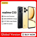 Global Version Realme C53 6GB+128G 8GB+256GB Octa Core 33W SUPERVOOC Charge 5000mAh 50MP AI Camera 6.74" HD 90Hz Screen NFC photo review