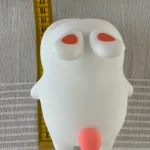 1pc Cute Rabbit-shaped USB Rechargeable Silicone Night Light for Bedroom - Eye Protection Sleep Bedside Lamp Desk Lighting photo review