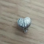 Volayer 925 Sterling Silver Beads Star Family Love Angel Wings Candy Cane Heart Christmas Charms fit Original Pandora Bracelets photo review