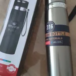 1L Thermal Water Bottle Keep Cold and Hot Water Bottle Thermos for Water Tea Coffee Vacuum Flasks Stainless Steel Thermos Bottle photo review