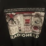 Radiohead T Shirt Men Vintage Classic Tees North America Tour Rock Boy women's tshirt Camisetas Hombre Hip Hop Street casual Top photo review