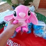 20cm Original Plush Stitch Baby Movie Cartoon Model Doll Children Action Figures Stuffed Toys Pendant Gifts photo review