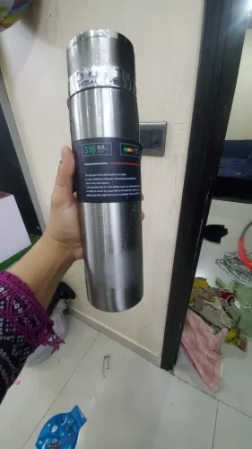 1L Thermal Water Bottle Keep Cold and Hot Water Bottle Thermos for Water Tea Coffee Vacuum Flasks Stainless Steel Thermos Bottle photo review