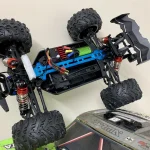 1:16 70KM/H 4WD RC Car With Led Lights 2.4G Radio High Speed Brushless Motor Remote Control Off-Road Cars for Children toys photo review