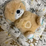 Baby Breath Baby Bear Soothes Otter Plush Toy Doll Toy Child Soothing Music Sleep Companion Sound And Light Doll Toy Gifts photo review