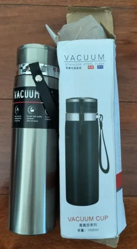 1L Thermal Water Bottle Keep Cold and Hot Water Bottle Thermos for Water Tea Coffee Vacuum Flasks Stainless Steel Thermos Bottle photo review