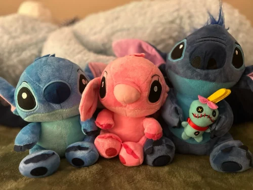 20cm Original Plush Stitch Baby Movie Cartoon Model Doll Children Action Figures Stuffed Toys Pendant Gifts photo review