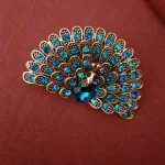 Women's Rhinestone Peacock Bird Brooches Unisex Animal Pins Multicolor Casual Party Accessories Gifts photo review