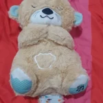 Baby Breath Baby Bear Soothes Otter Plush Toy Doll Toy Child Soothing Music Sleep Companion Sound And Light Doll Toy Gifts photo review